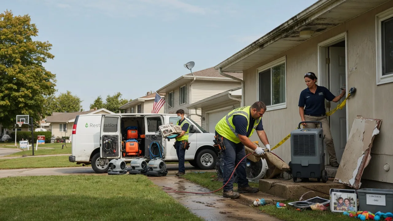 Water Damage Restoration in Dayton, PA near me